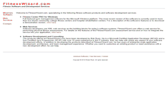 Desktop Screenshot of fitnesswizard.com